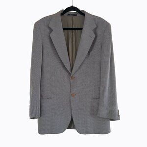 Vintage Emporio Armani Mens Blazer Jacket Sport Coat Wool Blend Classic Sz 40S
